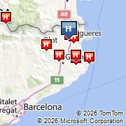 Mas Falgarona Map